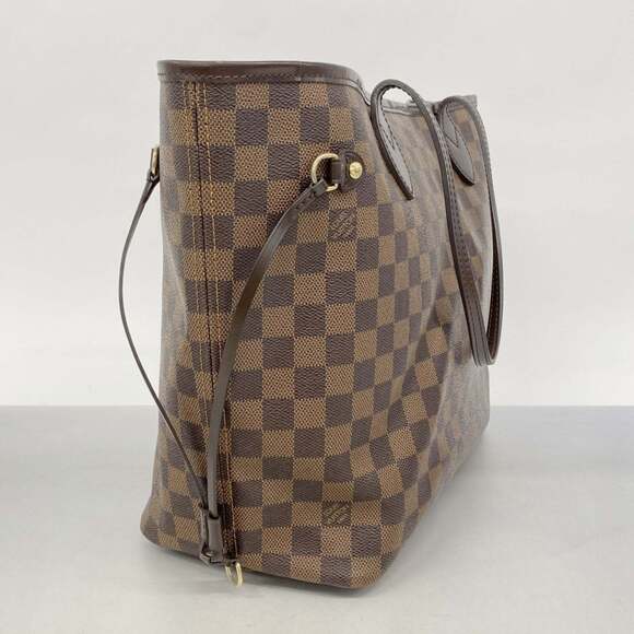 LOUIS VUITTON Brown Damier Neverfull MM Tote Bag - Picture 2 of 14